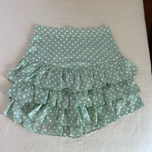 Polka dot skirt